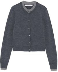ROKH - Double-Layered Button Cardigan - Lyst
