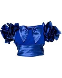 Saiid Kobeisy - Ruffled Blouse - Lyst