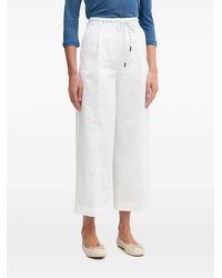 Benetton - Pantalon Court À Ceinture En Corde - Lyst