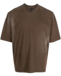 Entire studios - T-Shirt Mit Bleach-Effekt - Lyst