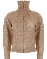Isabel Marant - Koxy Logo-Patch Cardigan - Lyst