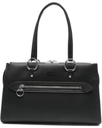Lacoste - Medium Ring-Detail Shoulder Bag - Lyst