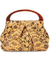 Dries Van Noten - Small Pleated Leather Bag - Lyst
