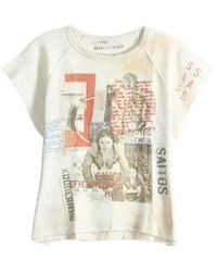 SAITOS - Waffle Mess Graphic-Print T-Shirt - Lyst