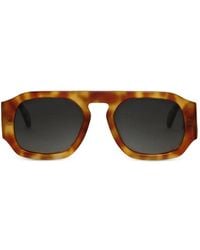 Anine Bing - Preston Geometric-Frame Sunglasses - Lyst