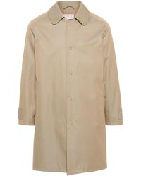 Fursac - Water-Repellent Cotton Coat - Lyst