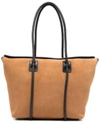 Hereu - Forna Tote Suede Bags - Lyst
