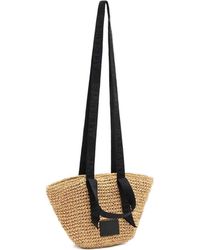 AllSaints - Celayne Mini-Tasche Mit Gewebter Struktur - Lyst