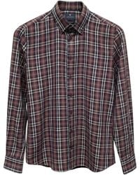 BASTONCINO - Kariertes Hemd mit Knöpfen - Lyst