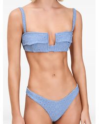Devon Windsor - Larissa Low-Rise Bikini Bottoms - Lyst