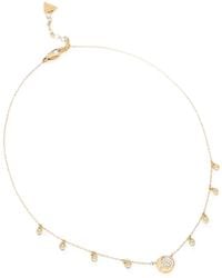 Guess - Aurora Crystal-Embellished Charm Necklace - Lyst
