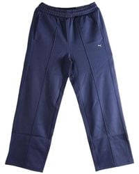 PUMA - T7 Logo-Embroidered Track Pants - Lyst