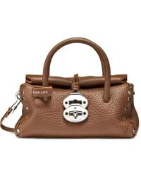 Zanellato - Dotta Centauro Leather Satchel Bag - Lyst