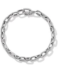 David Yurman - Sterling Silver Dy Madison Chain Bracelet - Lyst