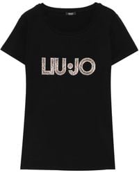 Liu Jo - T-Shirt With Logo - Lyst