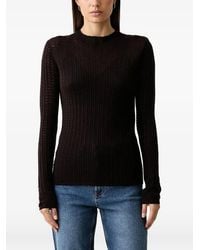 Joop! - Pointelle-Knit Sweater - Lyst