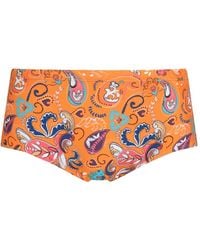 Amir Slama - Slip De Bain À Motif Cachemire - Lyst