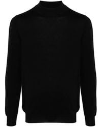 Kiton - High-Neck Cashmere-Silk Jumper - Lyst