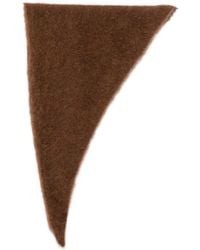 Uma Wang - Brushed Triangular Scarf - Lyst
