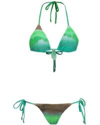 Amir Slama - Bikini Mit Batikmuster - Lyst