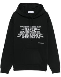 Peacemaker Oamc - Slogan-Print Hoodie - Lyst