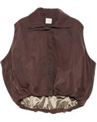 Alysi - Weste mit elastischem Bund - Lyst