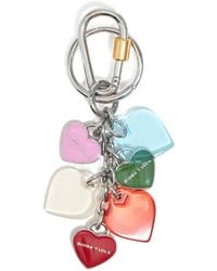 Bimba Y Lola - Heart-Charms Keyring - Lyst