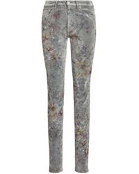 Ralph Lauren - Floral-Print Jeans - Lyst