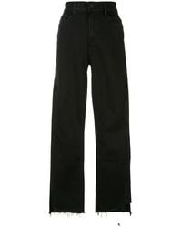 Mother - Cropped Slim-Fit Jeans - Lyst