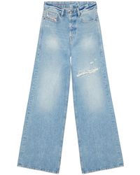 DIESEL - 1996 D-Sire 09E25 Straight-Leg Jeans - Lyst