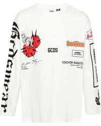 Gcds - Camiseta con estampado - Lyst