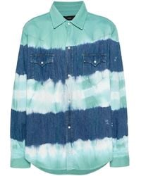 Alanui - Tie-Dye Print Cotton Shirt - Lyst