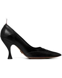 Thom Browne - Wingtip Leather Pumps - Lyst