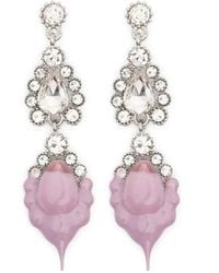 OTTOLINGER - Orecchini Con Cristalli - Lyst