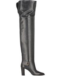 Saint Laurent - Botas altas Julia con tacón de 85 mm - Lyst
