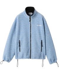 Miu Miu - Logo-Embroidery Cardigan - Lyst