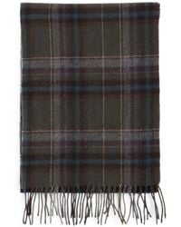 Polo Ralph Lauren - Tartan Fringe Wool Scarf - Lyst