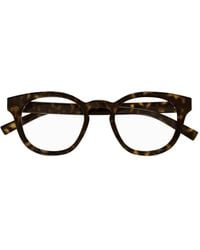 Gucci - Round-Frame Glasses - Lyst