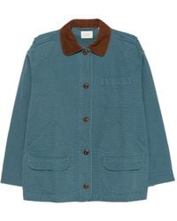 Doen - Pascual Contrast-Collar Jacket - Lyst