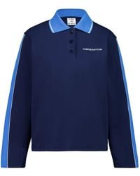 CASABLANCA - Logo-Detail Polo Shirt - Lyst