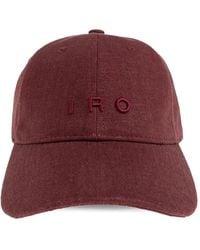 IRO - Baseballkappe mit Stickerei - Lyst