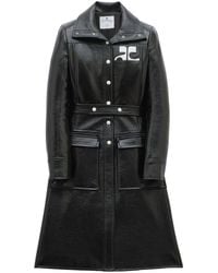 Courreges - Reedition Vinyl Trench Coat - Lyst
