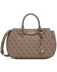 Guess - Bolso shopper con monograma - Lyst