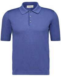 Piacenza Cashmere - Short-Sleeve Polo Shirt - Lyst