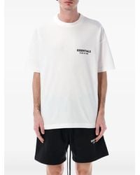 Fear Of God - Essentials Logo-Printed T-Shirt - Lyst