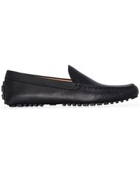 hugo boss black loafers