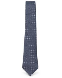 Giorgio Armani - Polka-Dot Silk Tie - Lyst
