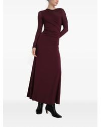 MARCELLA - Ambrose Ruched-Bodice Maxi Dress - Lyst