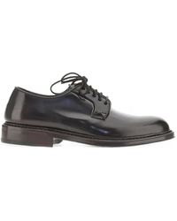 Calce - Polished Leather Derby Shoes - Lyst