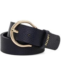 Joop! - Grained-Leather Buckle Belt - Lyst